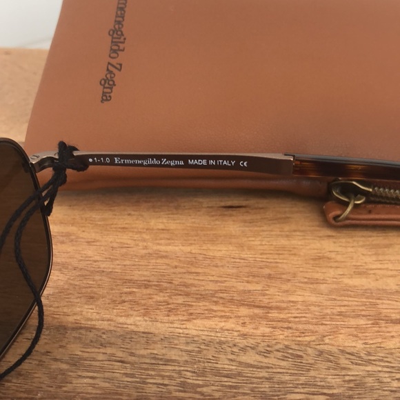 NWT Ermenegildo Zegna polarized sunglasses made in Italy - Picture 11 of 13